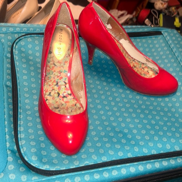 Madden Girl Shoes Red Madden Girl Pumps Poshmark